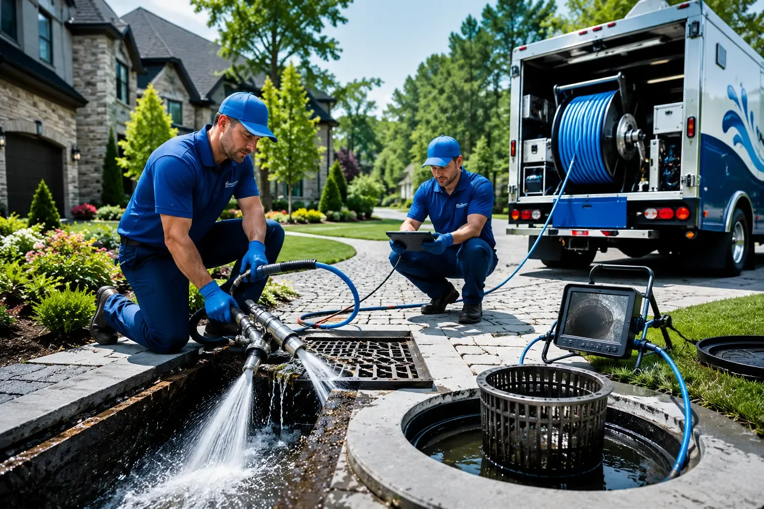 Local outdoor drain cleaning professionals in Lamoure, ND